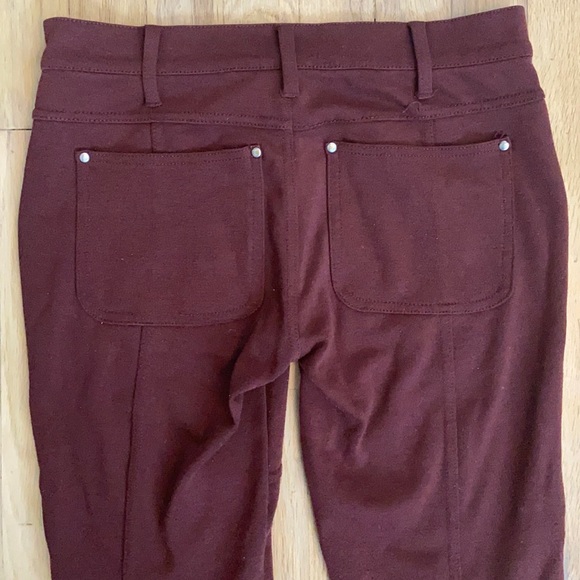 Free People Burgundy Pants - Picture 5 of 10
